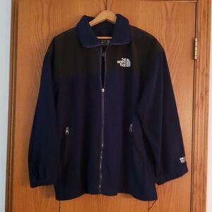 The North Face Fleece Nylon Jacket Coat Sz M